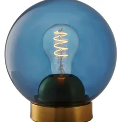 Bubbles Bordlampe Ø18 Blå