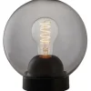 Bubbles Bordlampe Ø18 Smoke