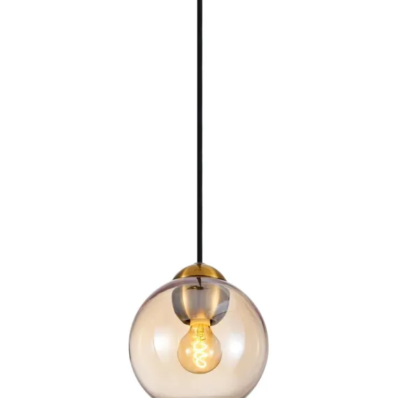 BUBBLES PENDEL Ø14 G9 AMBER 743018