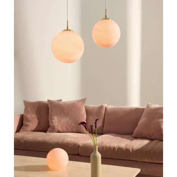 CANDY BALL PENDEL Ø30 ROSE