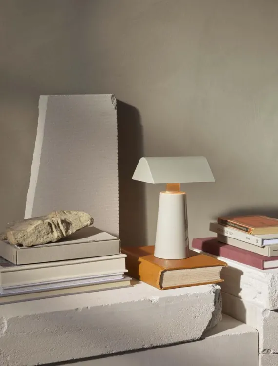 CARET PORTABLE MF1 - BORDLAMPE - SILK GREY