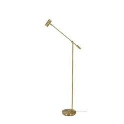 Cato - Gulvlampe Dæmpbar - Messing - Belid