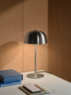 Cera | Bordlampe | Børstet stål
