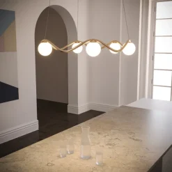 CIRCLE OF LIFE LYSEKRONE Ø65 GLAS Ø11