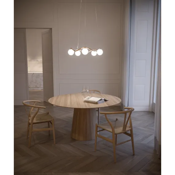CIRCLE OF LIFE LYSEKRONE Ø65 GLAS Ø11
