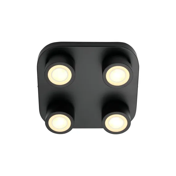 Clyde 4-Spot | Loftlampe | Sort