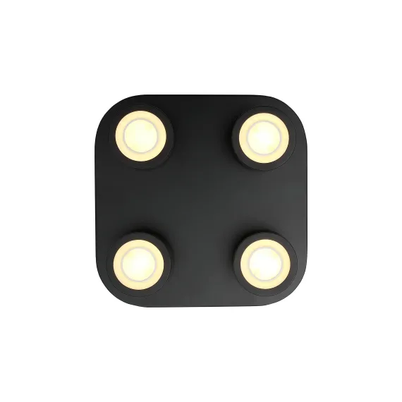 Clyde 4-Spot | Loftlampe | Sort