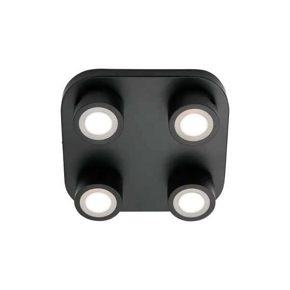 Clyde 4-Spot | Loftlampe | Sort