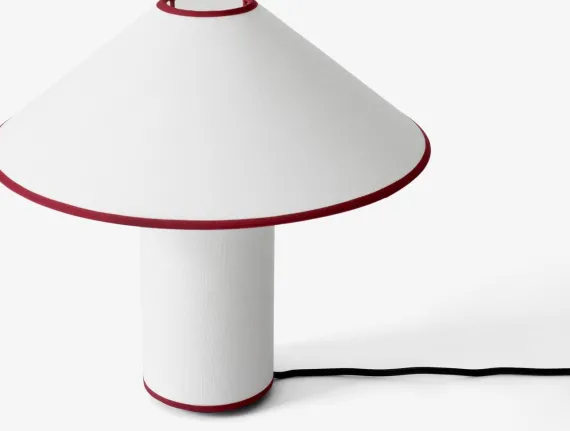 COLETTE ATD6 - BORDLAMPE - HVID/RØD