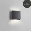 Compact W1 Væglampe Sort LED