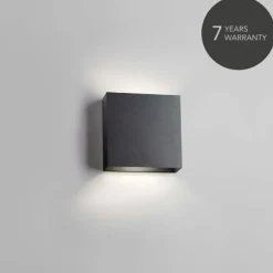 Compact W1 Væglampe Sort LED