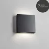 Compact W2 Væglampe Sort LED