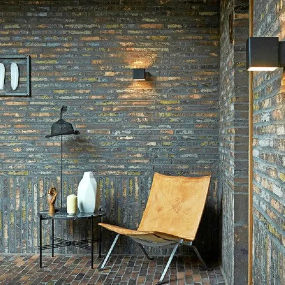 COSTA 10 W1 VÆGLAMPE MAT SORT