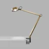 Dark T2 Bordlampe m/ klemme Messing - Light-Point