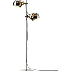 DC 2 ARM GULVLAMPE Ø18 KROM