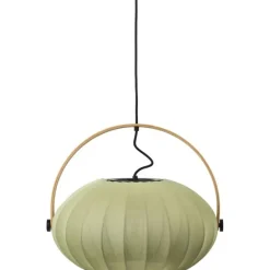 DC Ø40 TEKSTIL PENDEL GRØN - Halo Design