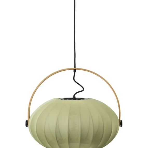 DC Ø40 TEKSTIL PENDEL GRØN - Halo Design