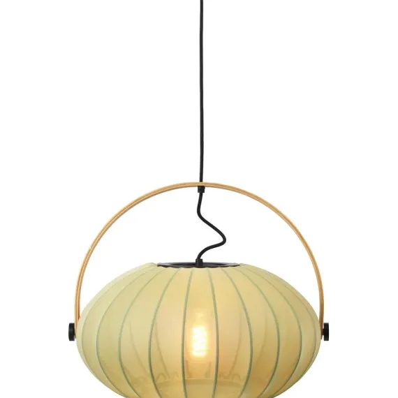 DC Ø40 TEKSTIL PENDEL GRØN - Halo Design