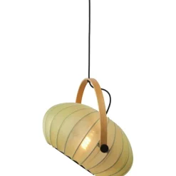 DC Ø40 TEKSTIL PENDEL GRØN - Halo Design
