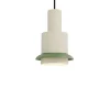 DCWéditions Chaumont Pendel Ø19×H28 - White/Green