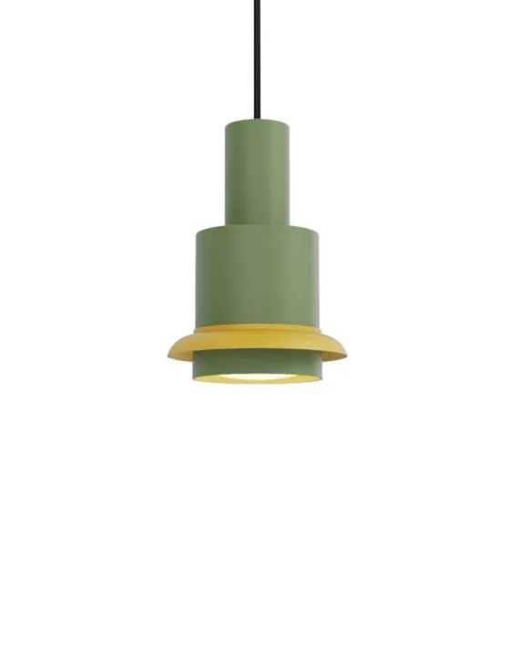 DCWéditions Chaumont Pendel Ø19×H28 - Green/Yellow