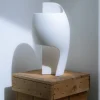 DCWéditions Grande B Bordlampe - Gypsum/Aluminium