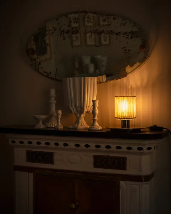 DCWéditions In The Sun 220 Bordlampe - Silver/Gold
