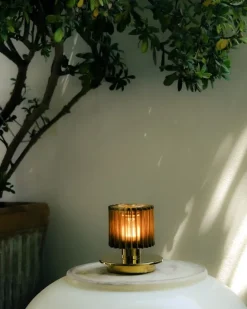 DCWéditions In The Sun 130 Portable Bordlampe - Guld/Guld