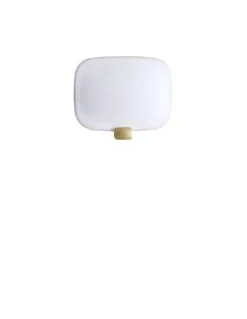 DCWéditions Light Me Tender M Væglampe - Horizontal/Brass
