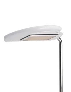 DCWéditions Mezzaluna Gulvlampe - White Marble / White