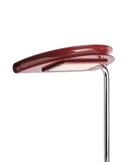 DCWéditions Mezzaluna Gulvlampe - White Marble / Red