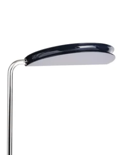 DCWéditions Mezzaluna Gulvlampe - White Marble / Blue