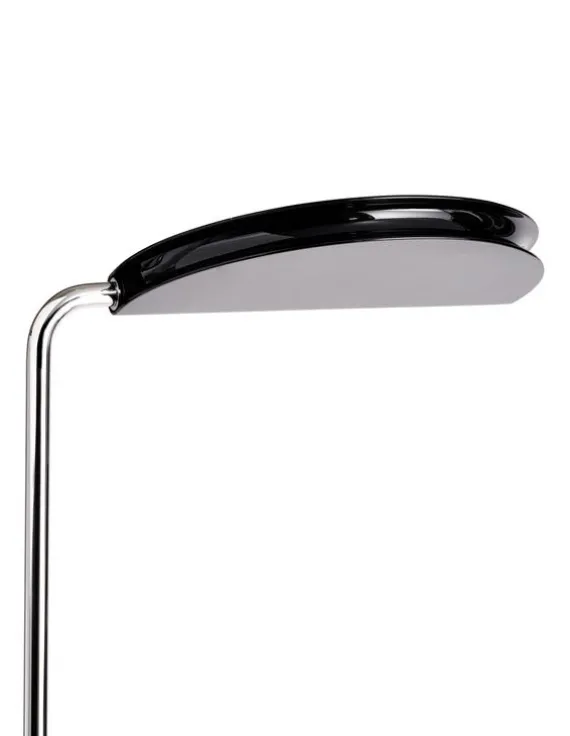 DCWéditions Mezzaluna Gulvlampe - White Marble / Black