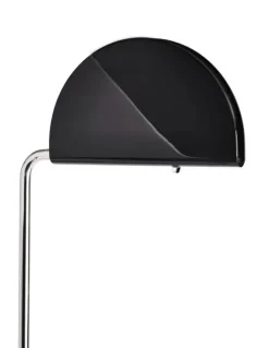 DCWéditions Mezzaluna Gulvlampe - White Marble / Black