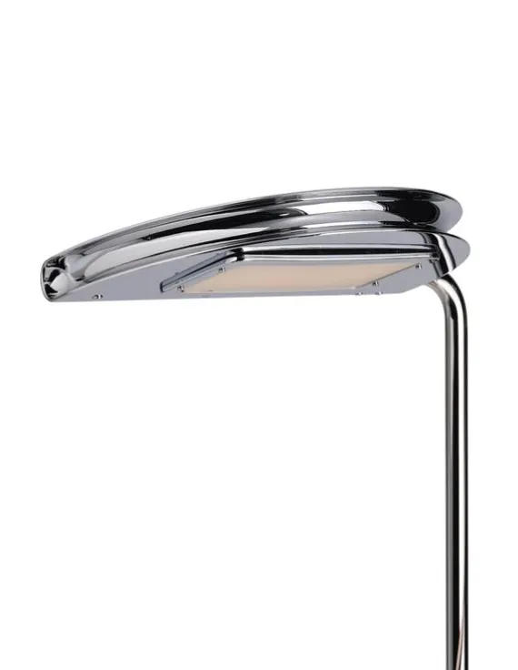 DCWéditions Mezzaluna Gulvlampe - White Marble / Chrome