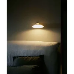DCWéditions Plume SW Væglampe - Sort / Porcelæn