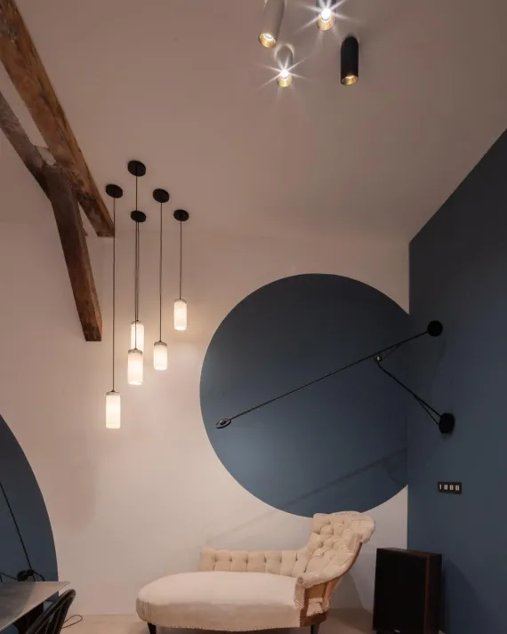 DCWéditions Tobo 65 Loftlampe - Hvid