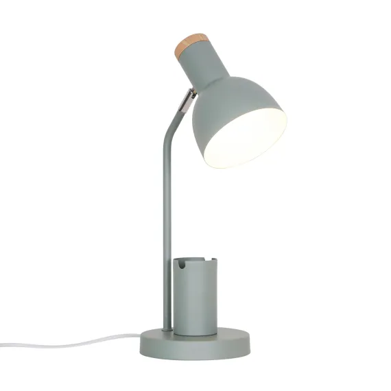 Devone | Bordlampe | Støvet grøn