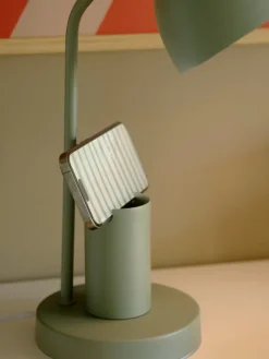 Devone | Bordlampe | Støvet grøn