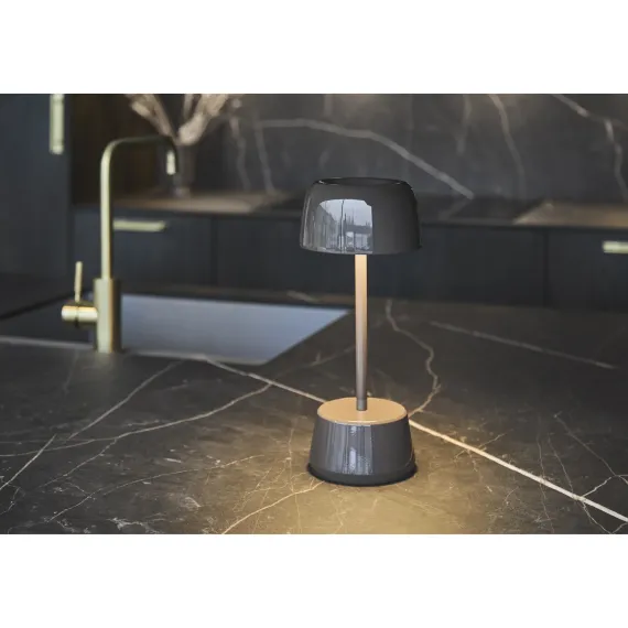 DEXTER LED SMOKED BROWNIE PORTABLE LAMPE