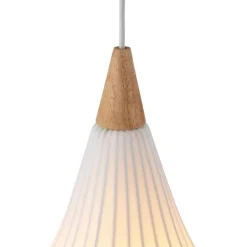 DROPS Ø23 TEKSTIL PENDEL HVID - Halo Design