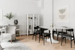 EBBOT BORDLAMPE RØGGRÅ H 37