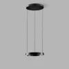 Edge Round Ø500 Pendel Carbon Sort - LIGHT-POINT