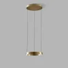 Edge Round Ø400 Pendel Messing - LIGHT-POINT