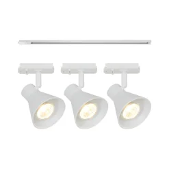 Eik Link 3-Spot + 1m | Skinnesystem | Hvid