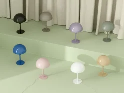Ellen Mini | Bordlampe | Støvet rosa