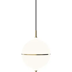 ETERNAL MOONLIGHT PENDEL Ø32 LARGE MED SORT STOFLEDNING