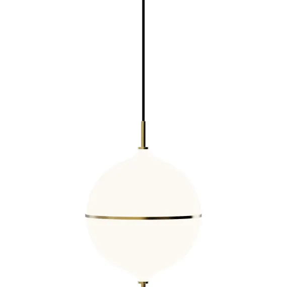 ETERNAL MOONLIGHT PENDEL Ø32 LARGE MED SORT STOFLEDNING