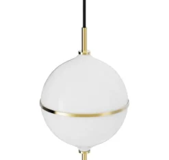 ETERNAL MOONLIGHT PENDEL Ø22 MEDIUM MED SORT STOFLEDNING