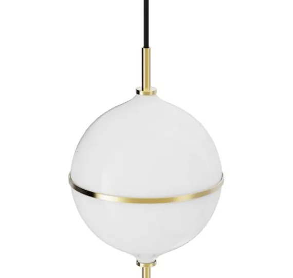 ETERNAL MOONLIGHT PENDEL Ø22 MEDIUM MED SORT STOFLEDNING